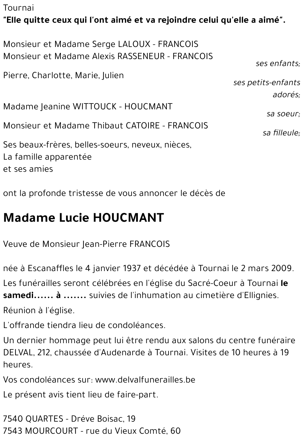 Lucie HOUCMANT