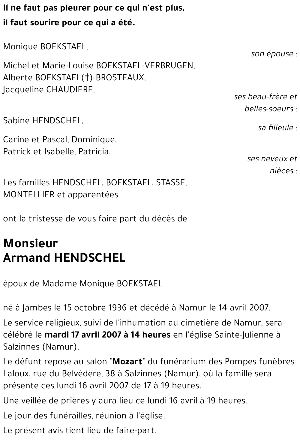 Armand HENDSCHEL