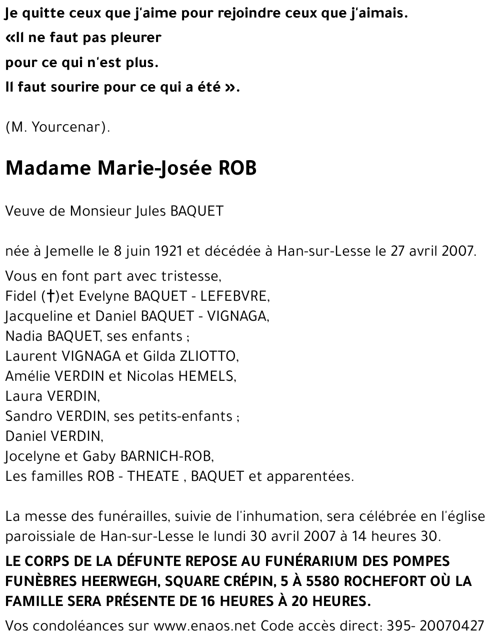 Marie-Josée ROB