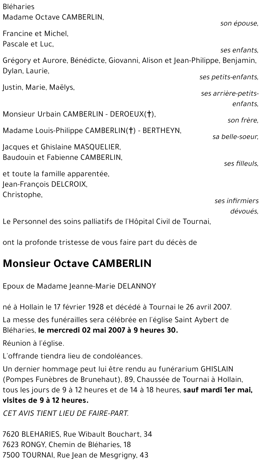 Octave CAMBERLIN