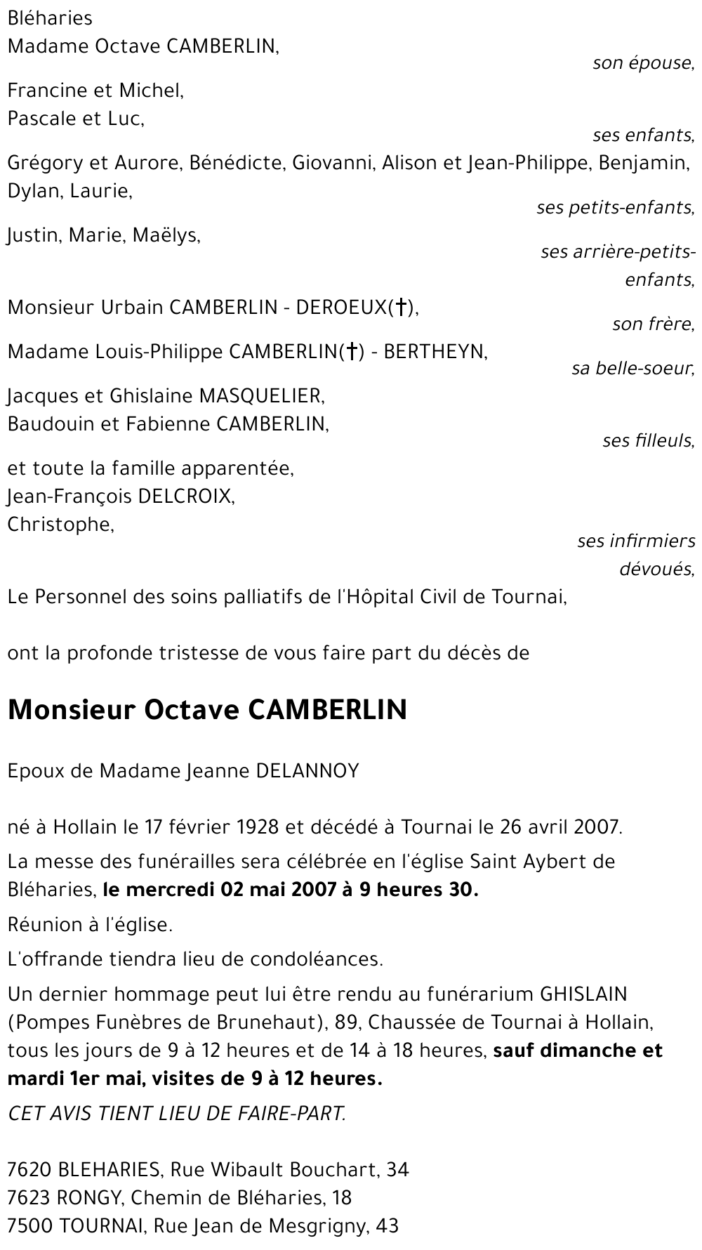 Octave CAMBERLIN