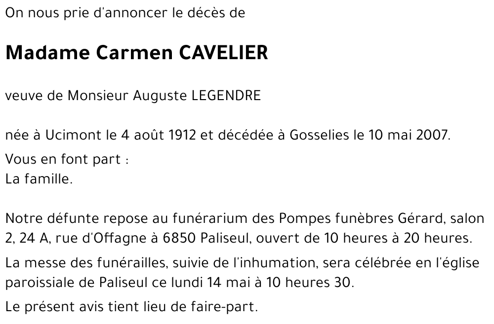 Carmen CAVELIER