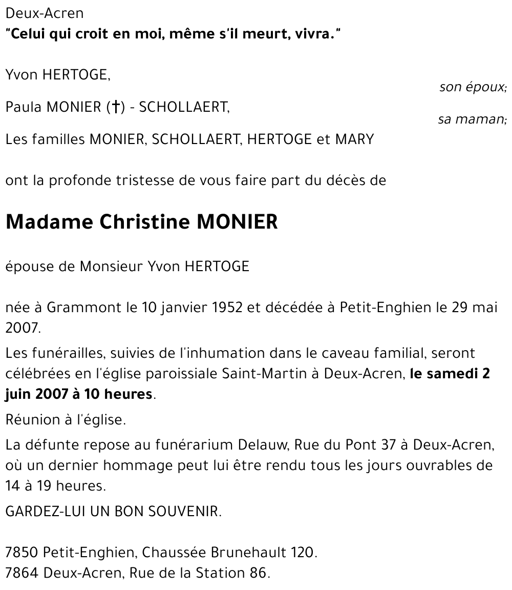 Christine MONIER