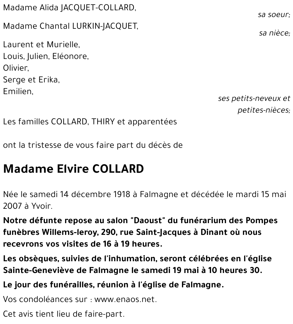 Elvire COLLARD