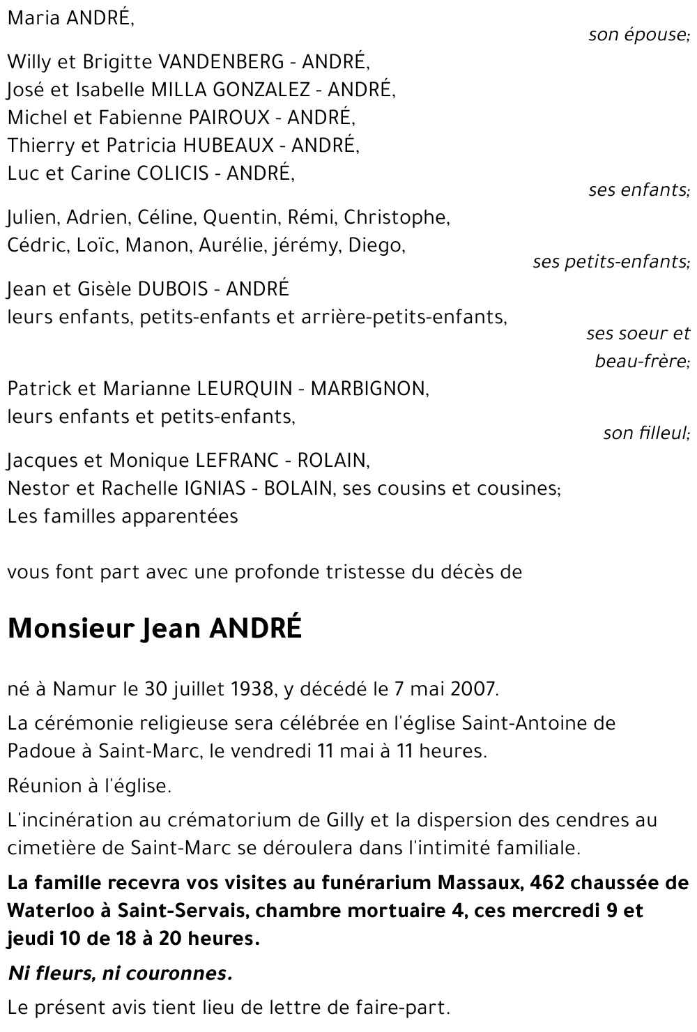 Jean ANDRÉ