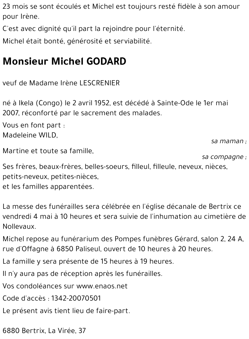 Michel GODARD