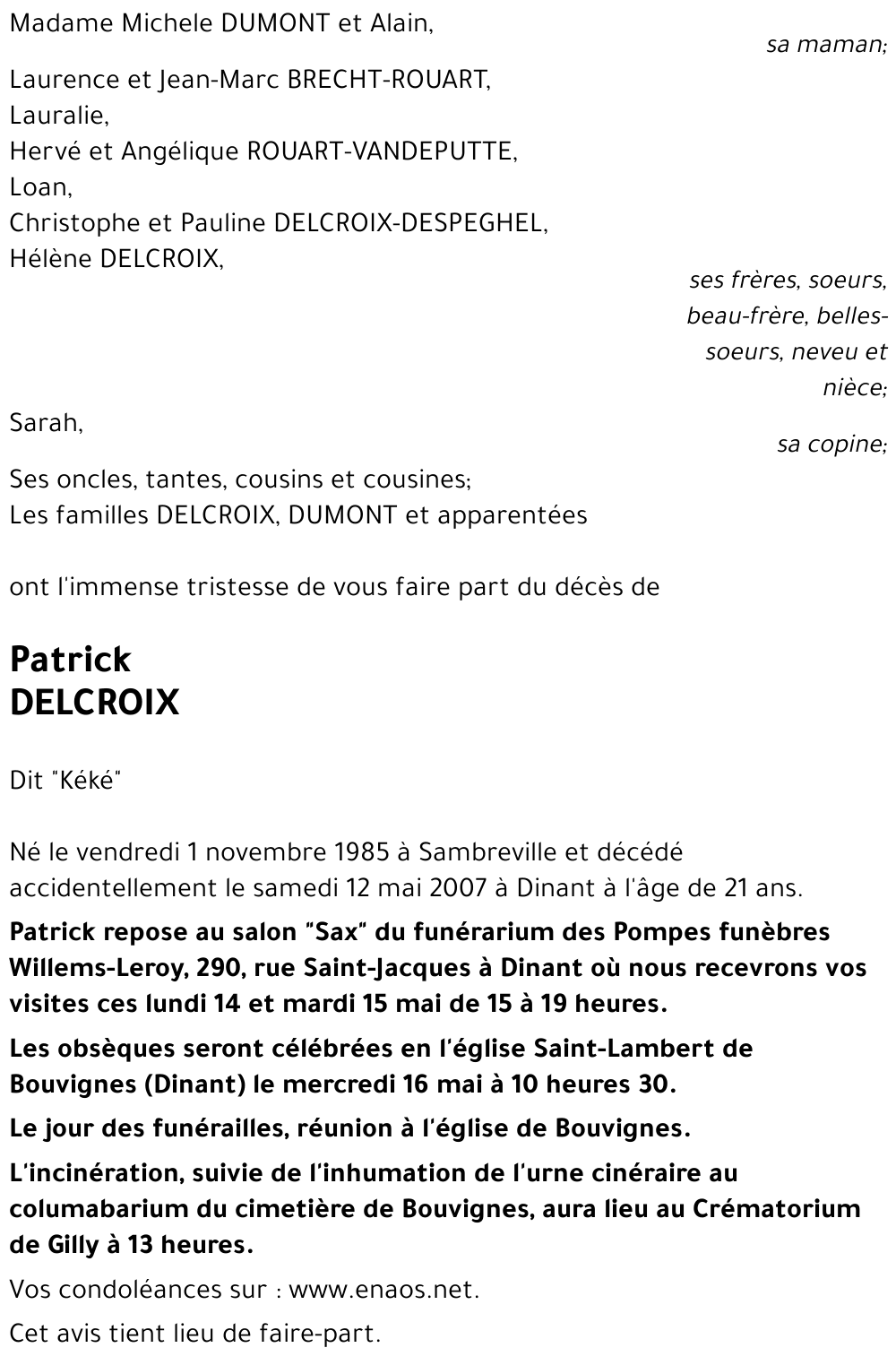 Patrick DELCROIX