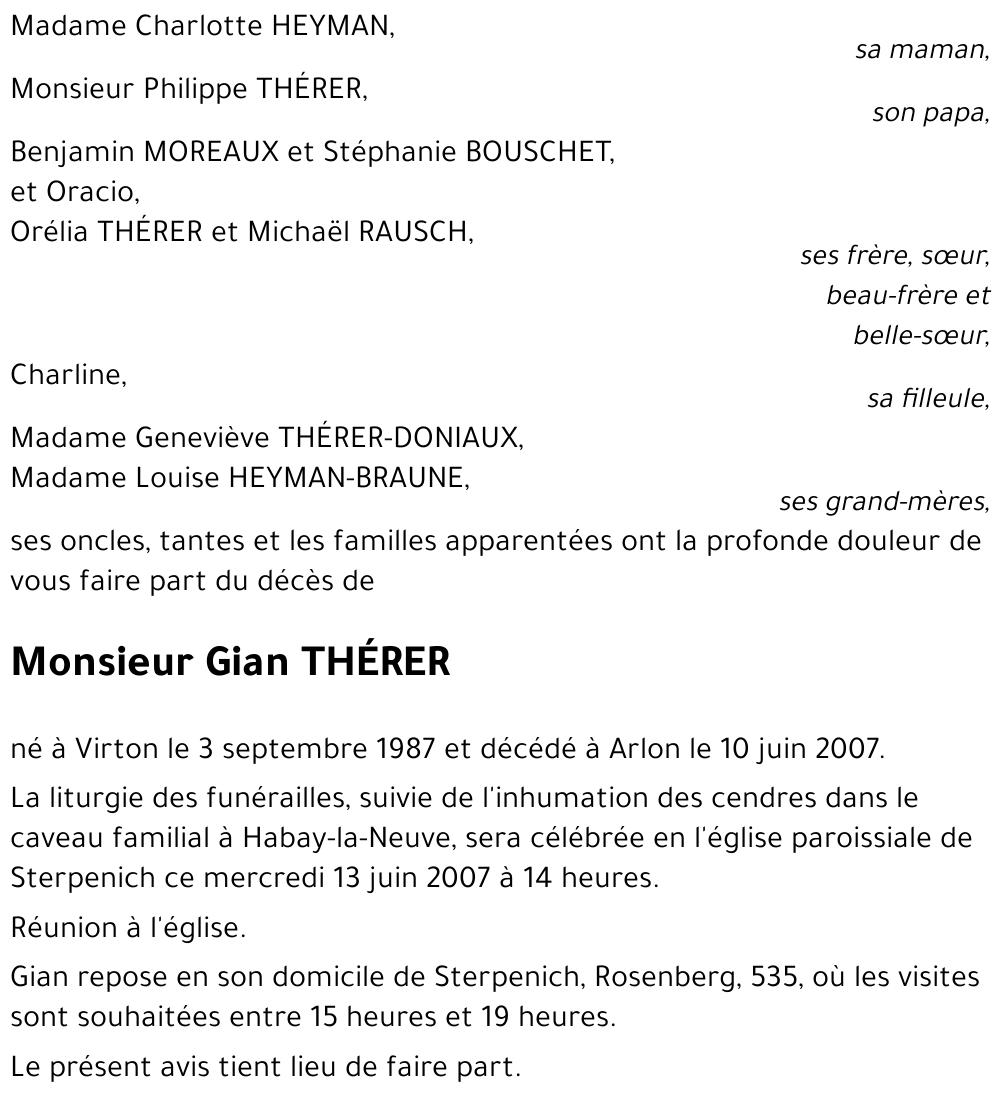 Gian THÉRER