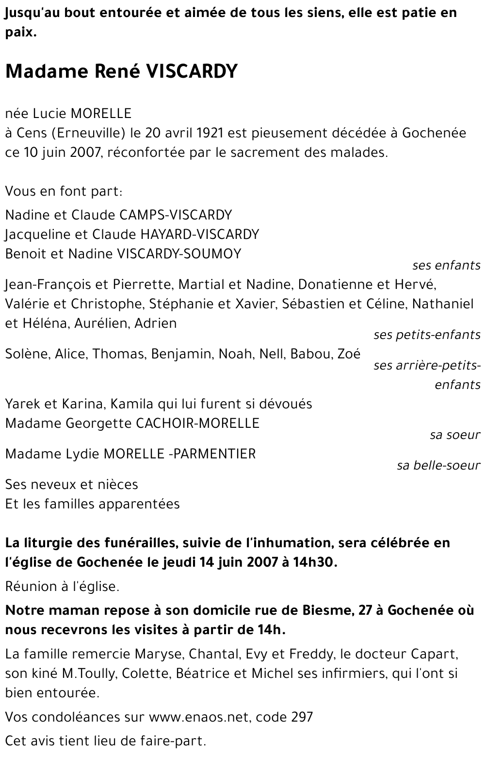 Lucie MORELLE