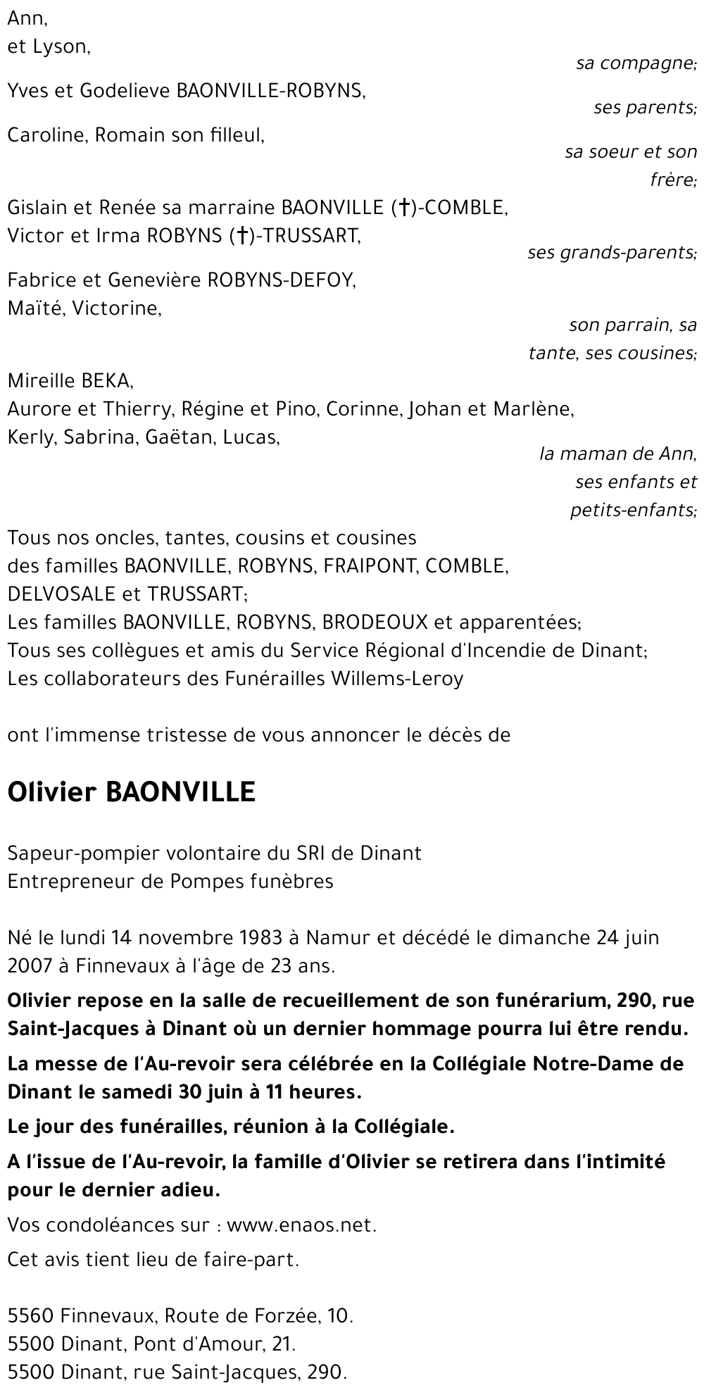 Olivier BAONVILLE