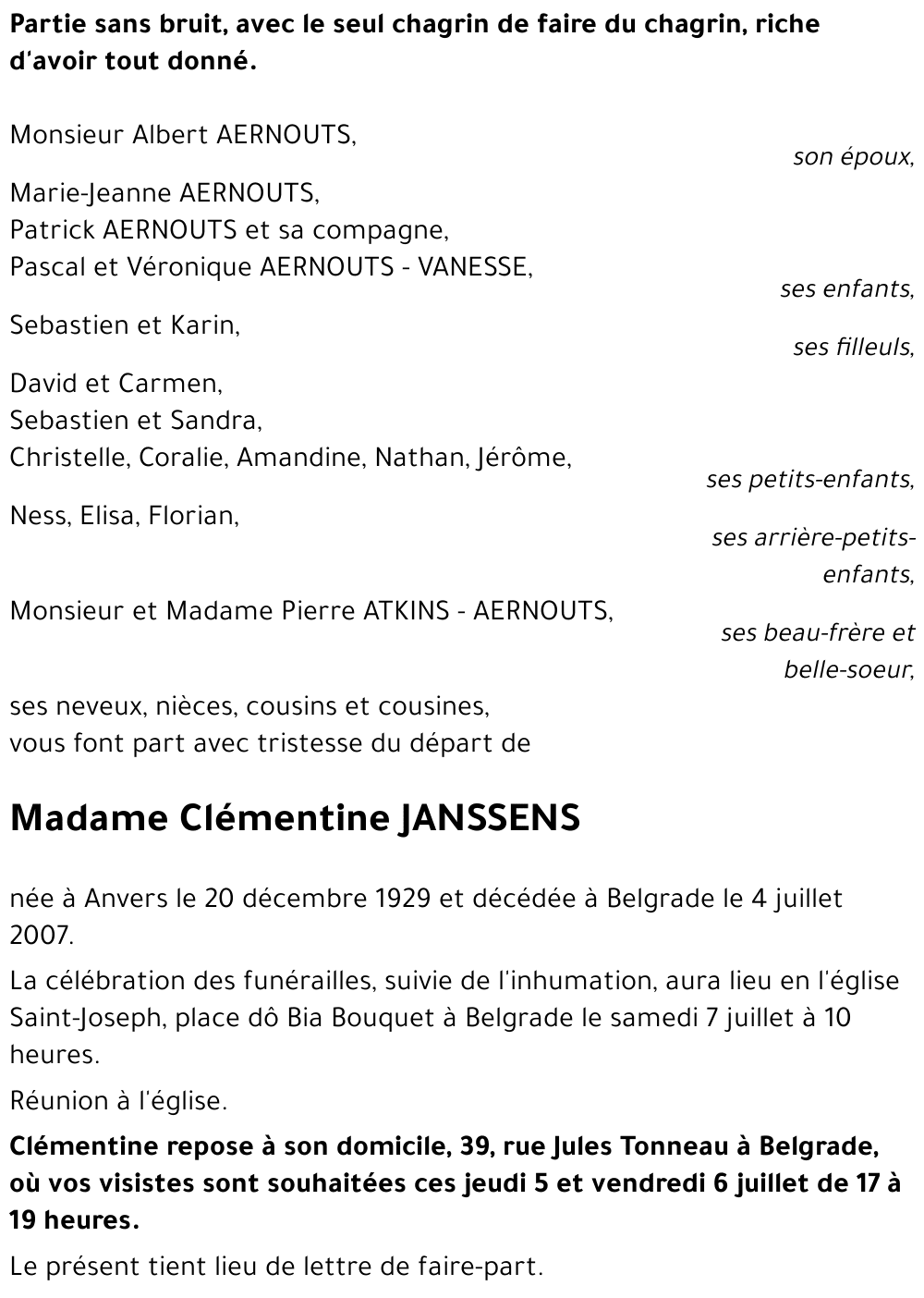 Clémentine JANSSENS