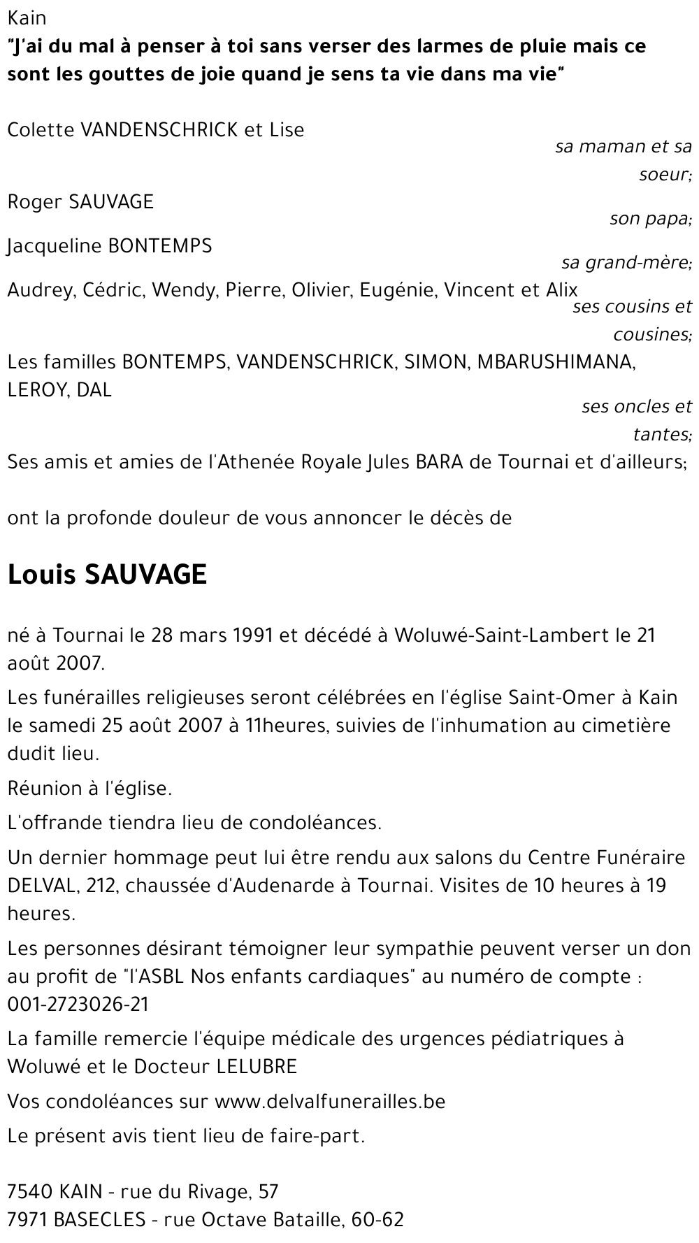 Louis SAUVAGE