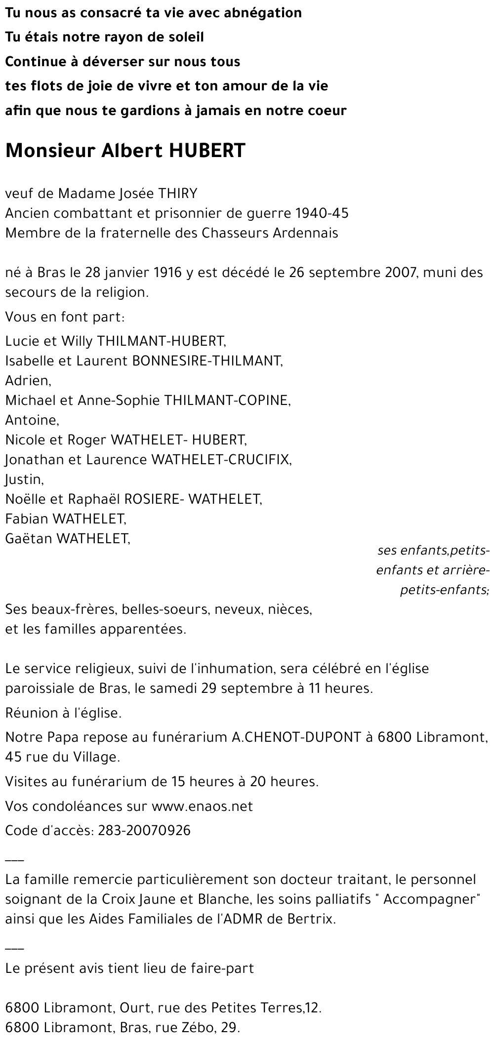 Albert HUBERT