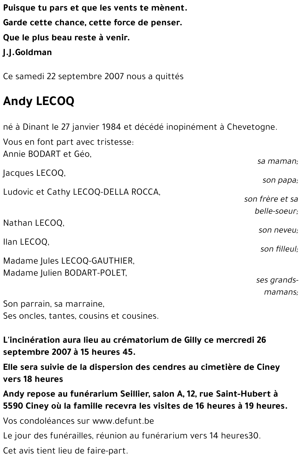 Andy LECOQ