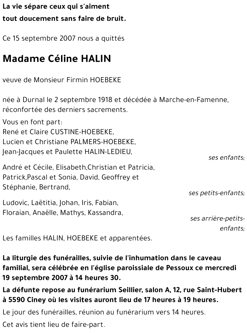 Céline HALIN