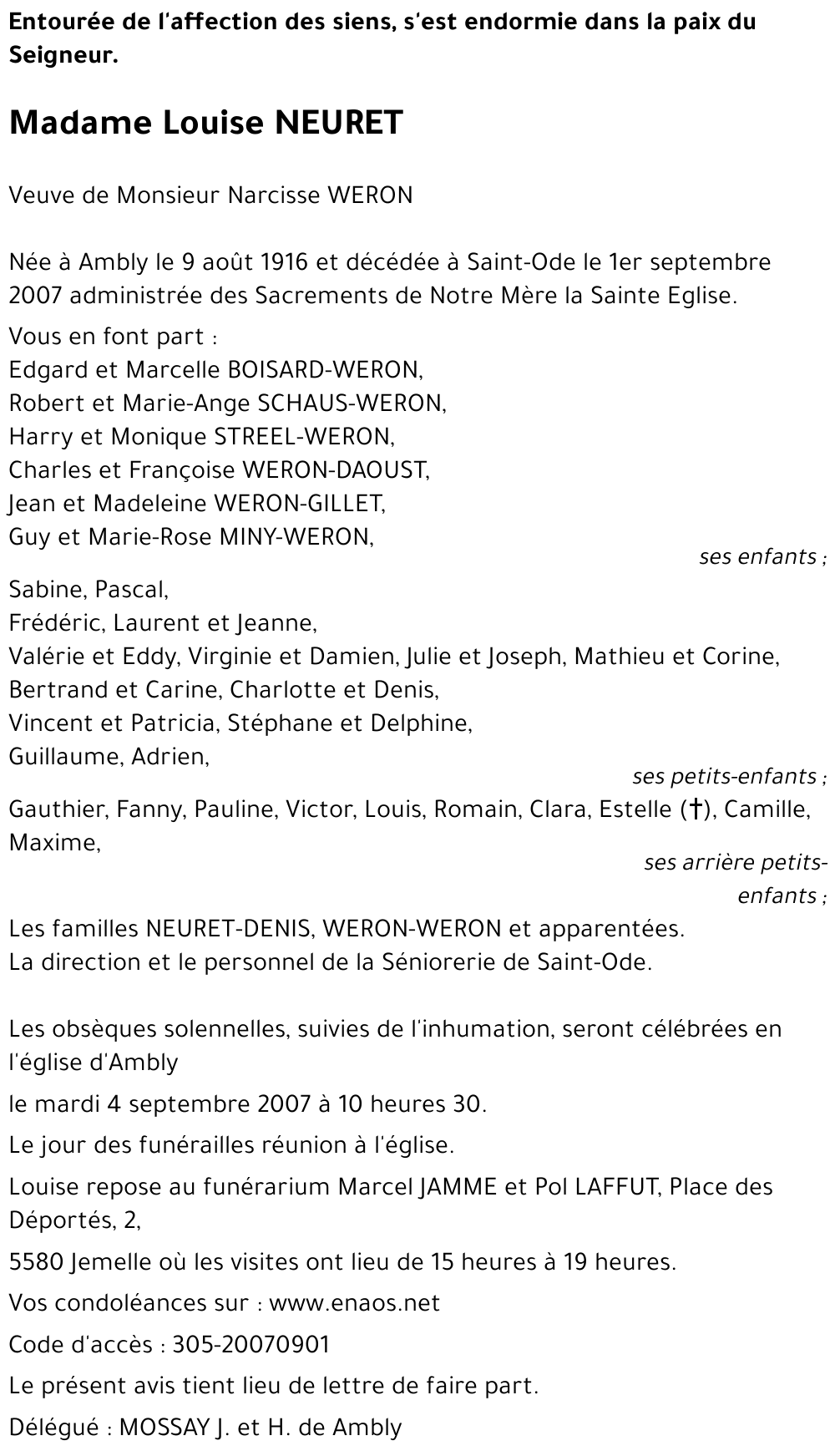 Louise NEURET