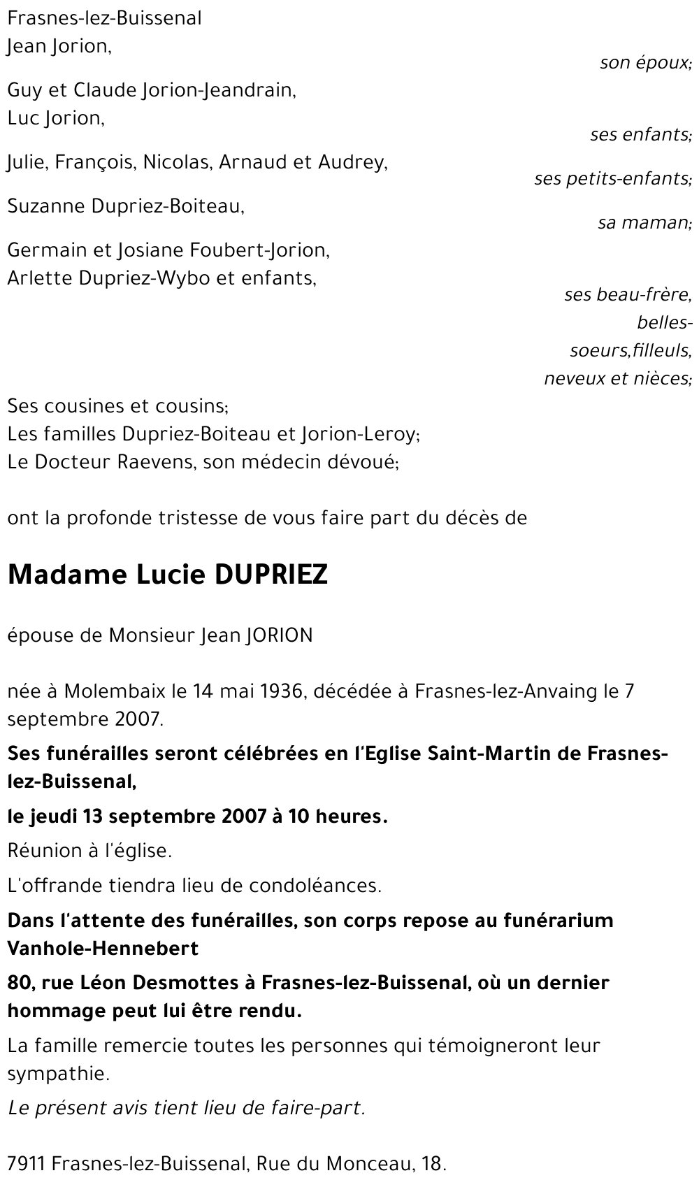 Lucie Dupriez