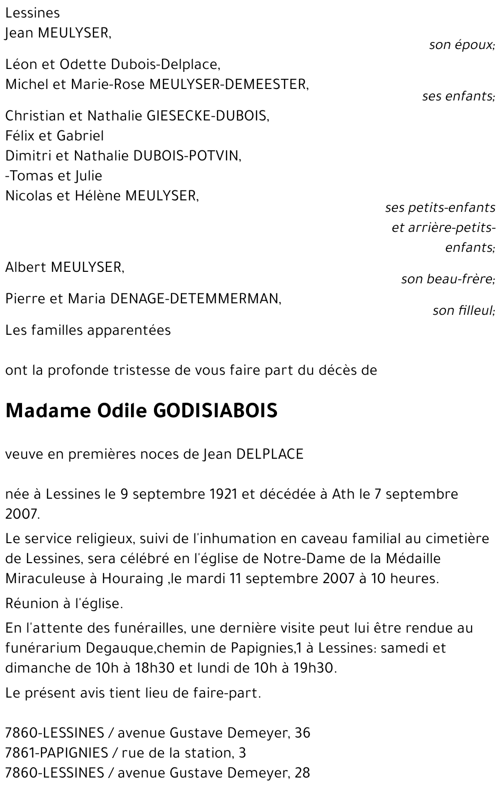 Odile GODISIABOIS