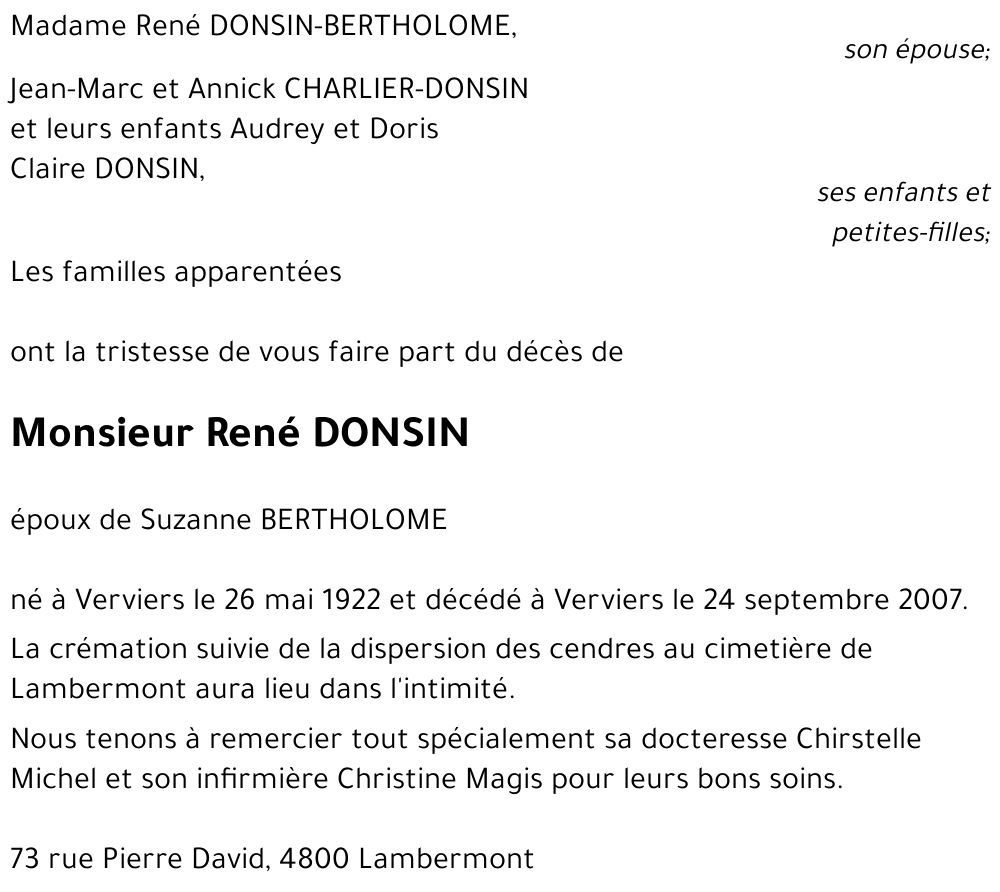 René DONSIN