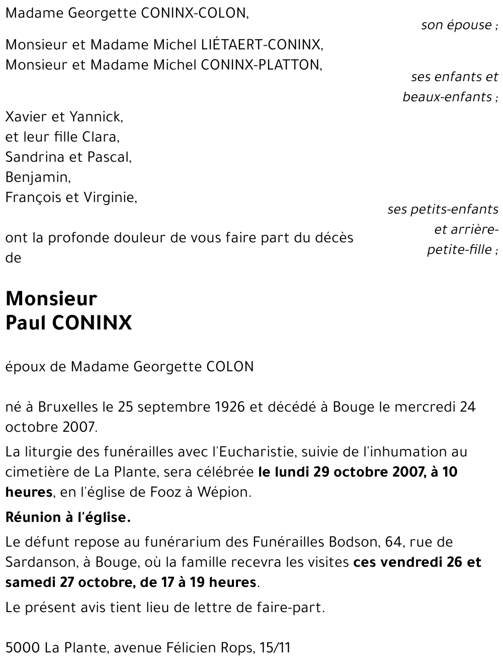 Paul CONINX