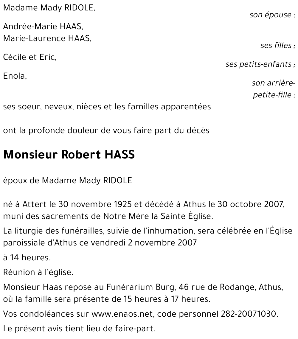 Robert HAAS