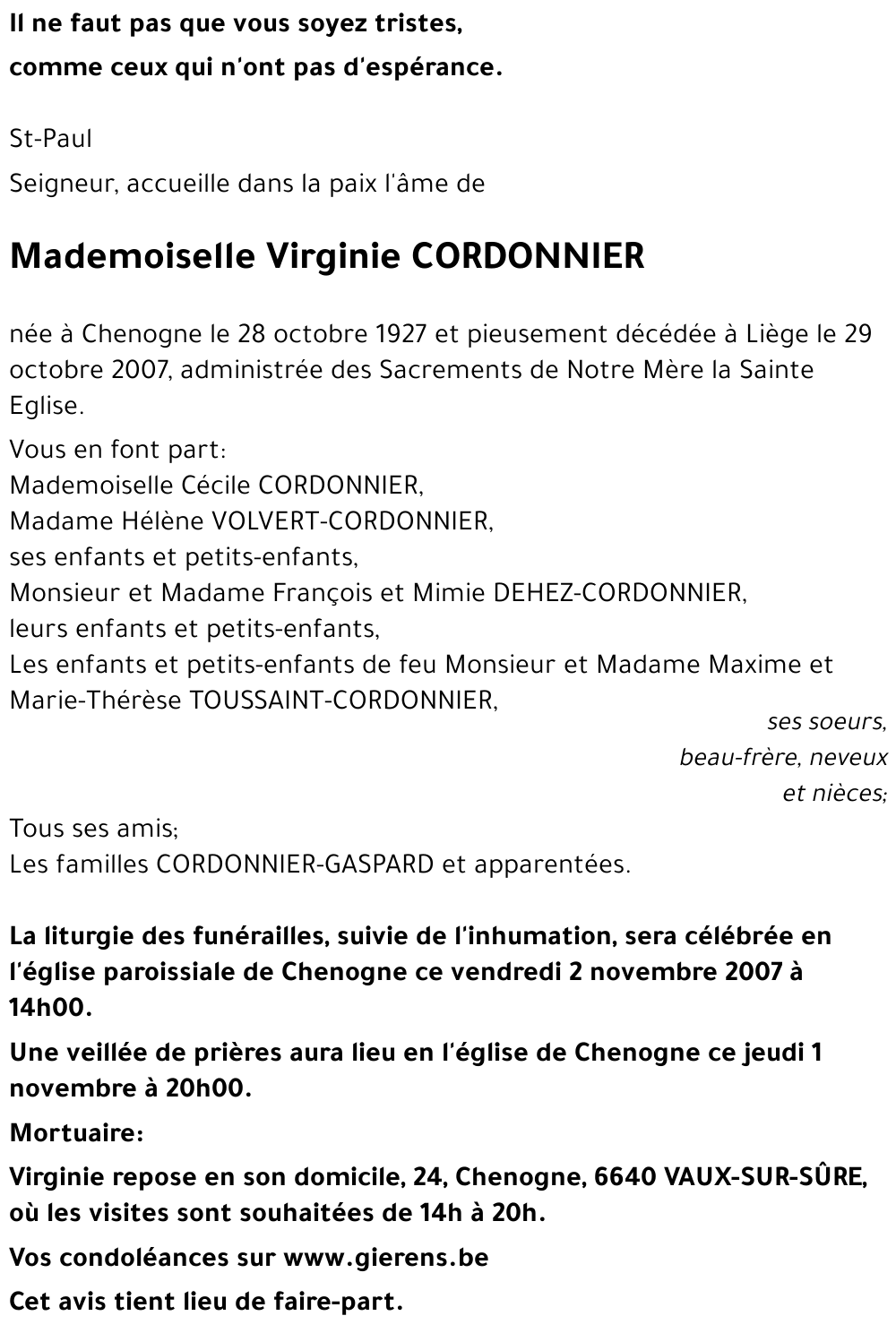 Virginie CORDONNIER