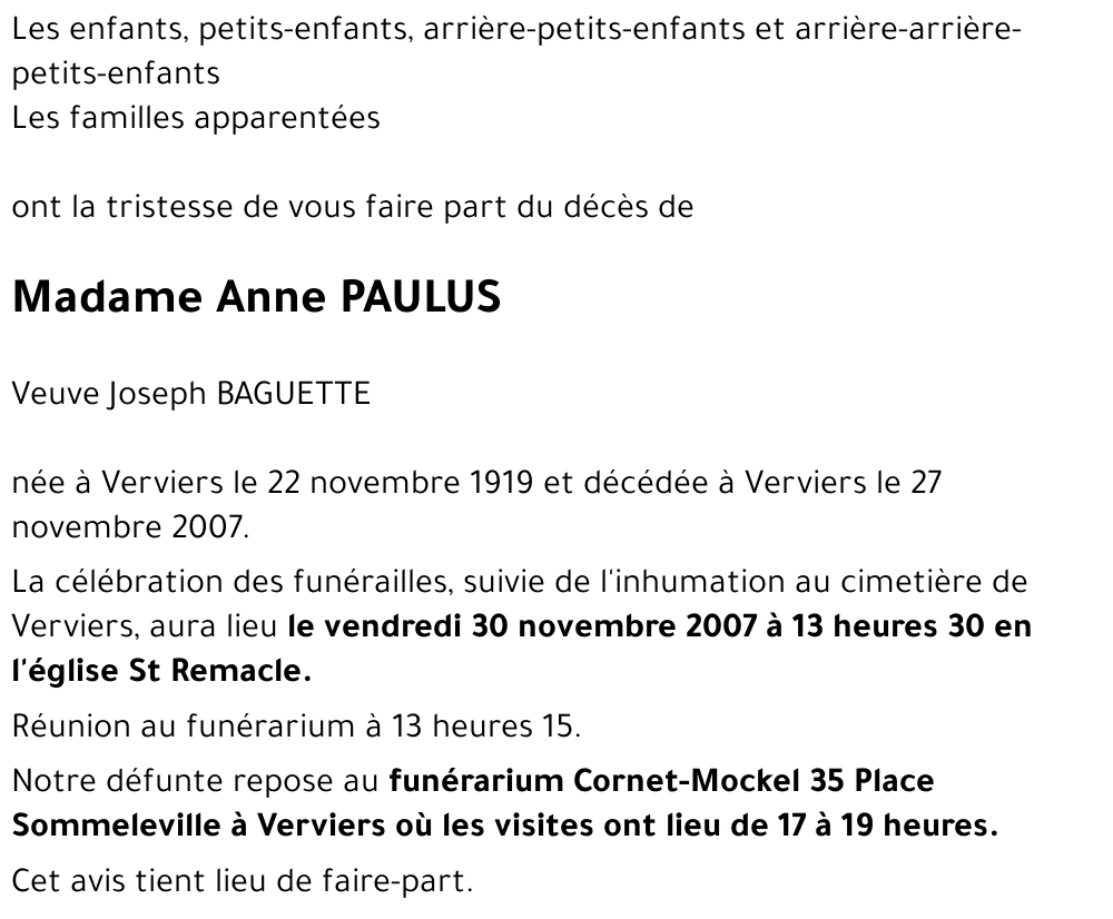 Anne PAULUS