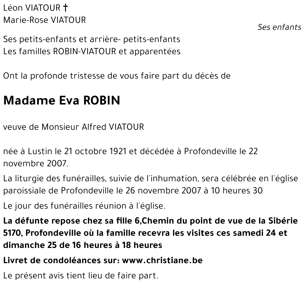 Eva ROBIN