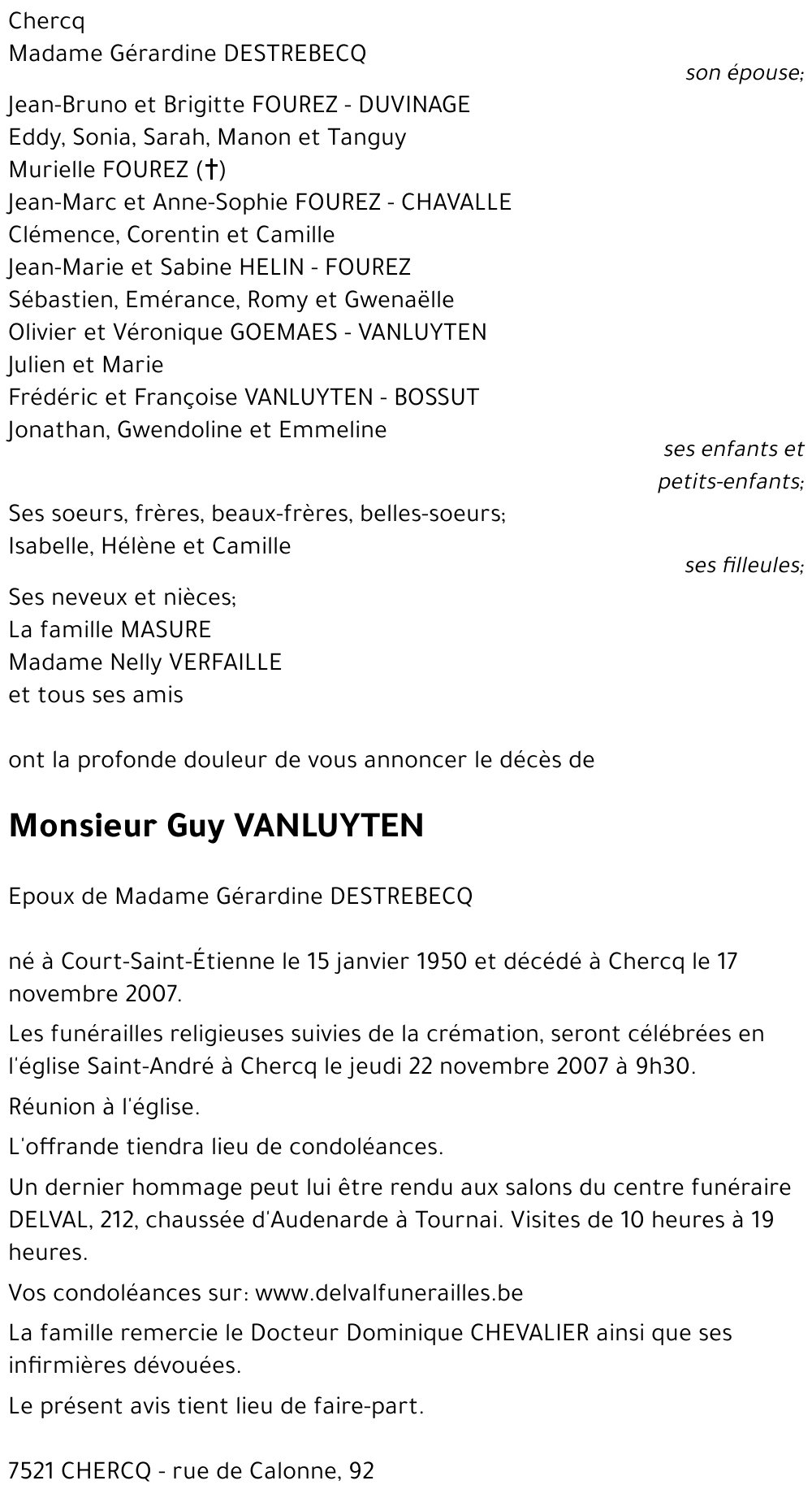 Guy VANLUYTEN