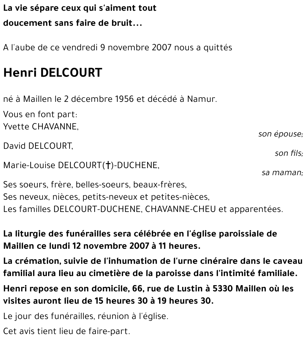 Henri DELCOURT