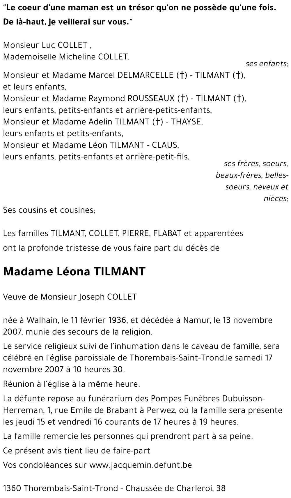 Léona TILMANT