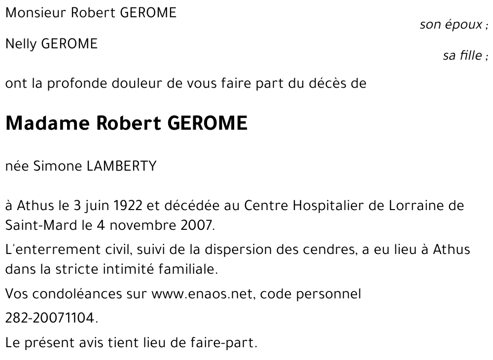 Simone LAMBERTY