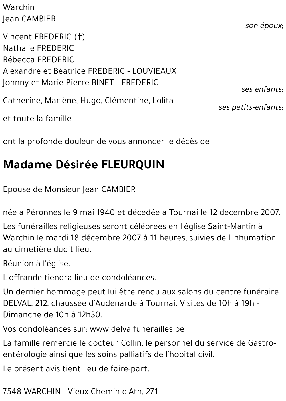Désirée FLEURQUIN
