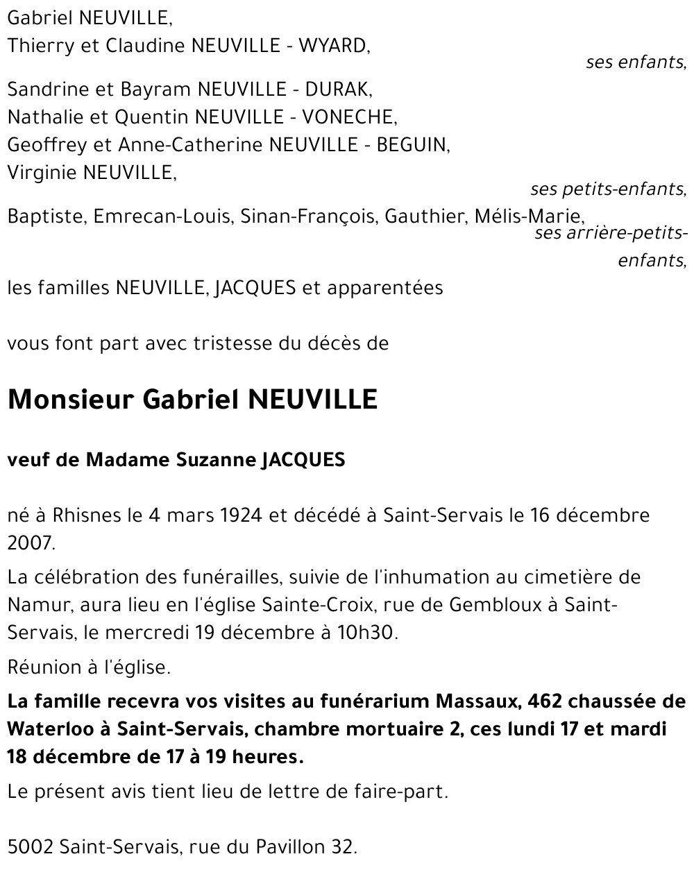 Gabriel NEUVILLE