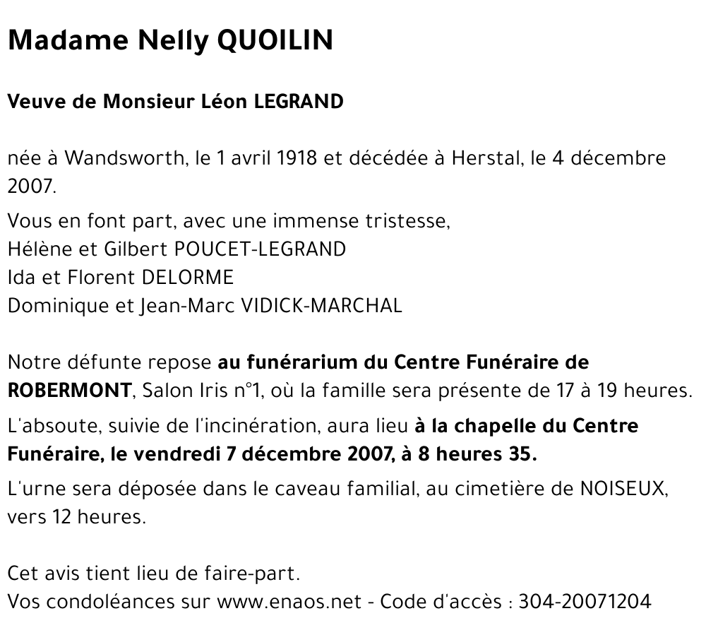 Nelly QUOILIN