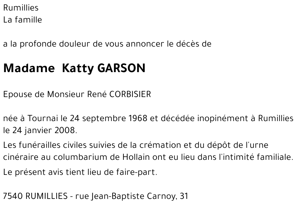 Katty GARSON