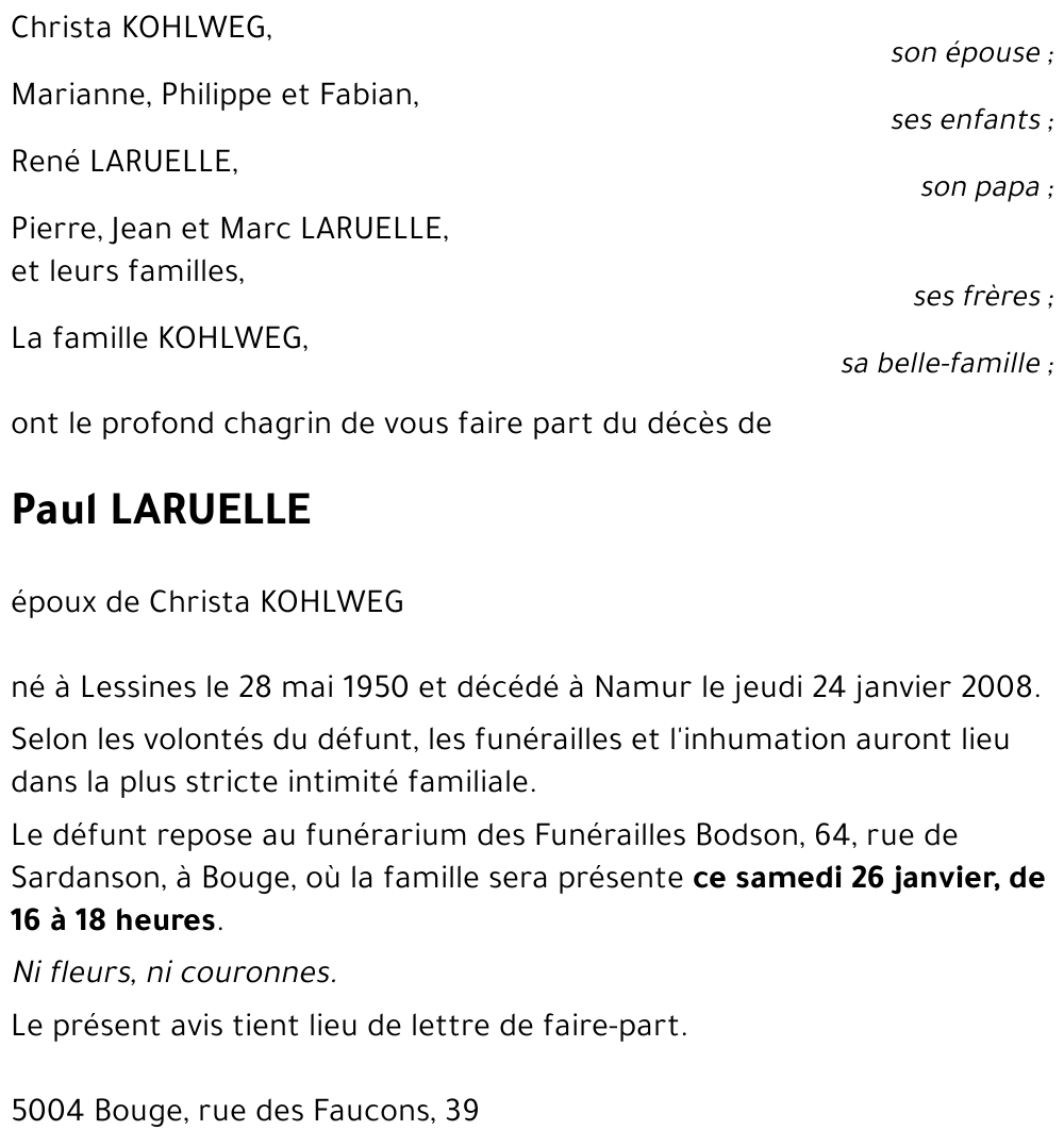 Paul LARUELLE