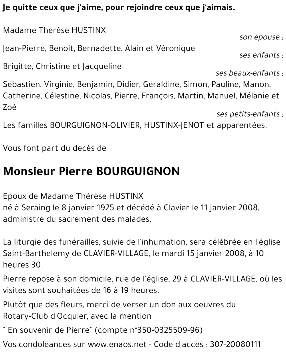 Pierre BOURGUIGNON