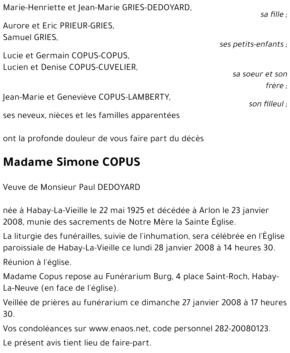 Simone COPUS