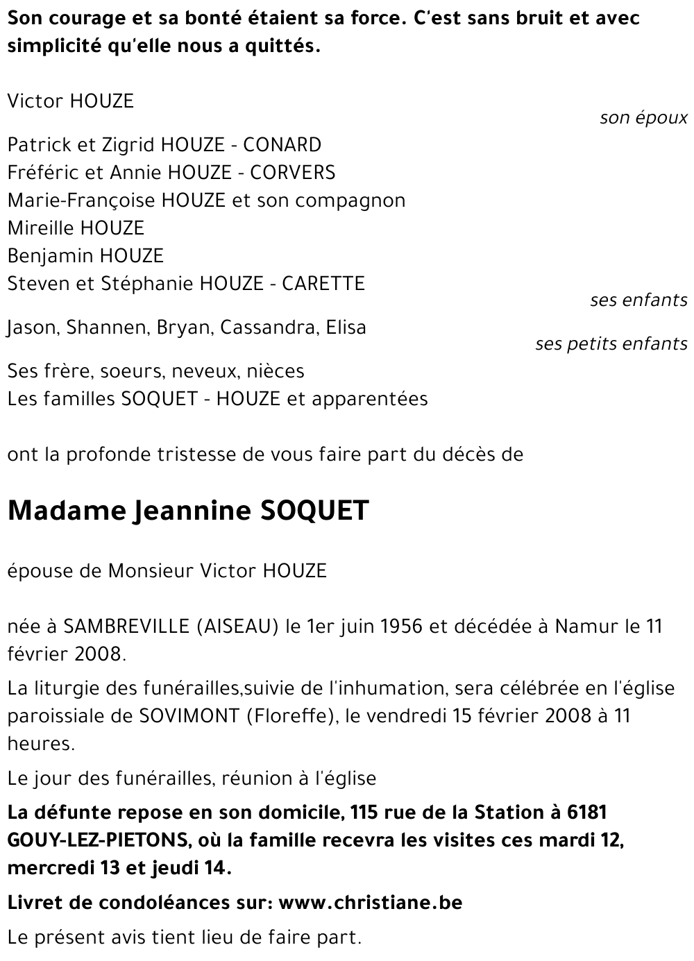 Jeannine SOQUET