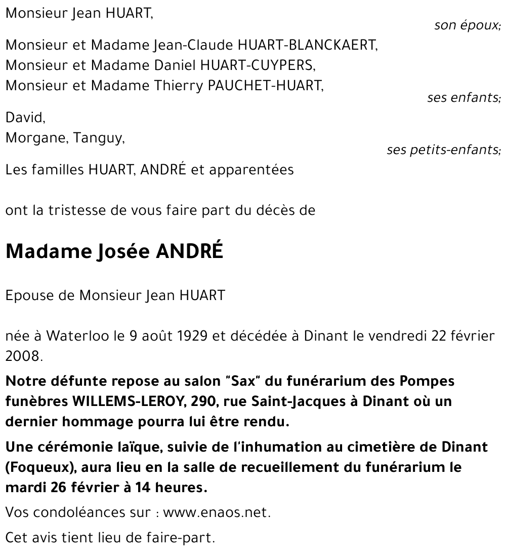 Josée ANDRÉ