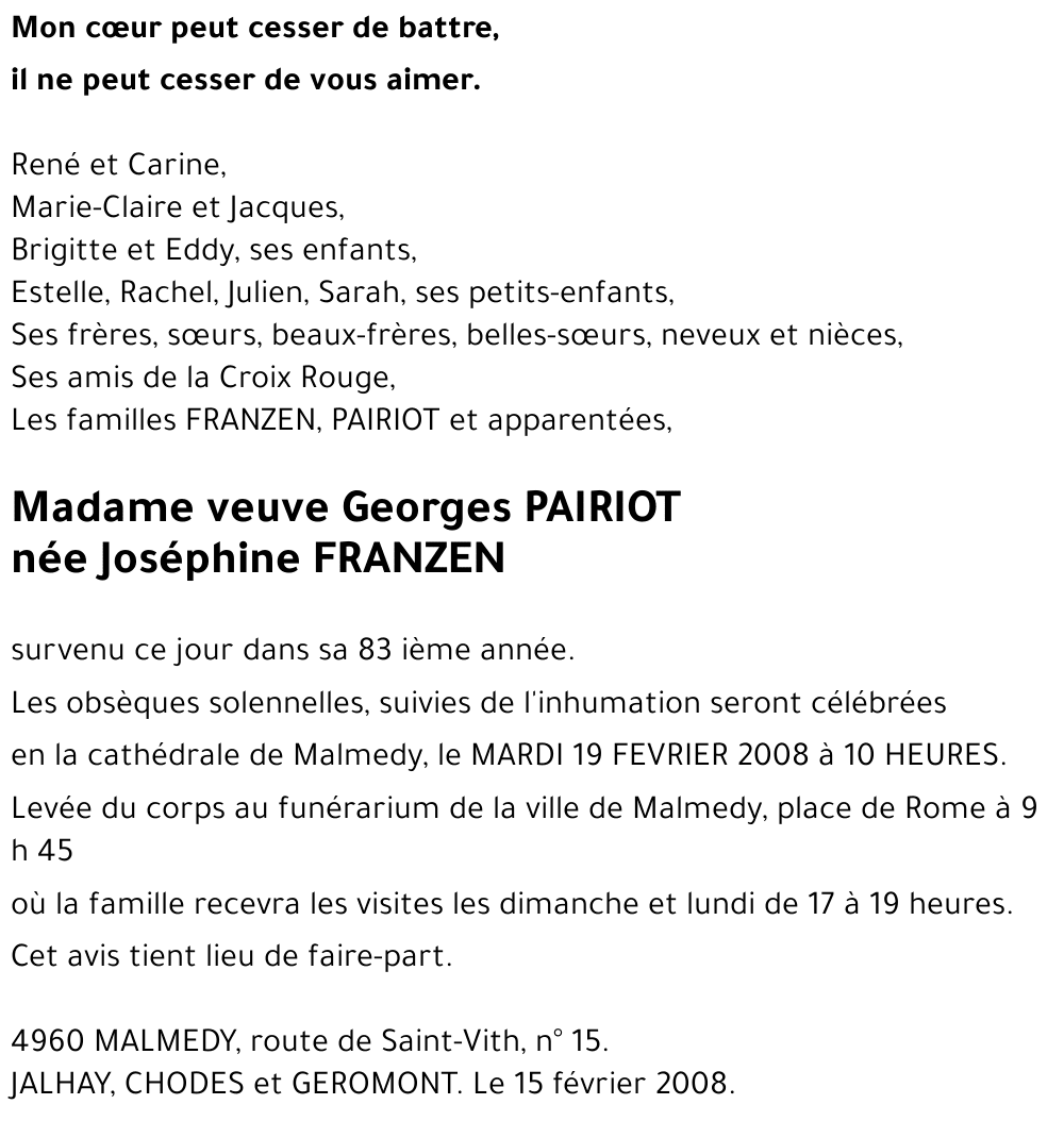 Joséphine FRANZEN