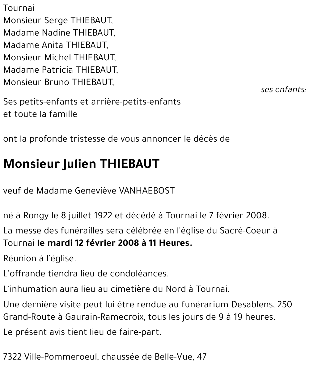 Julien THIEBAUT
