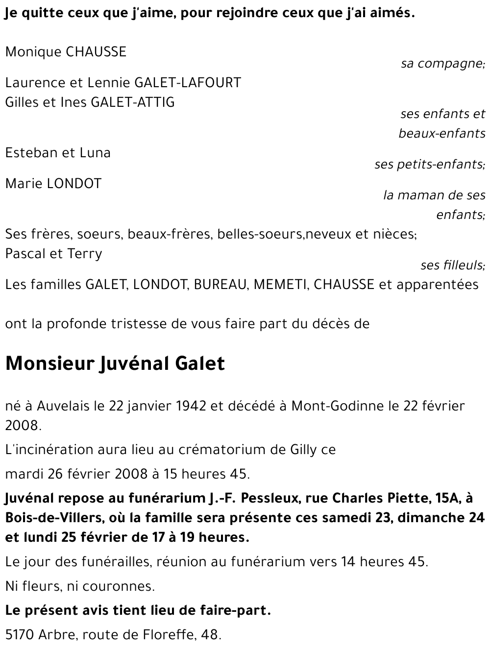 Juvénal Galet