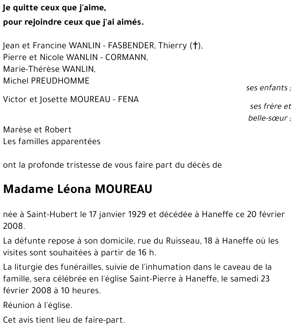 Léona MOUREAU