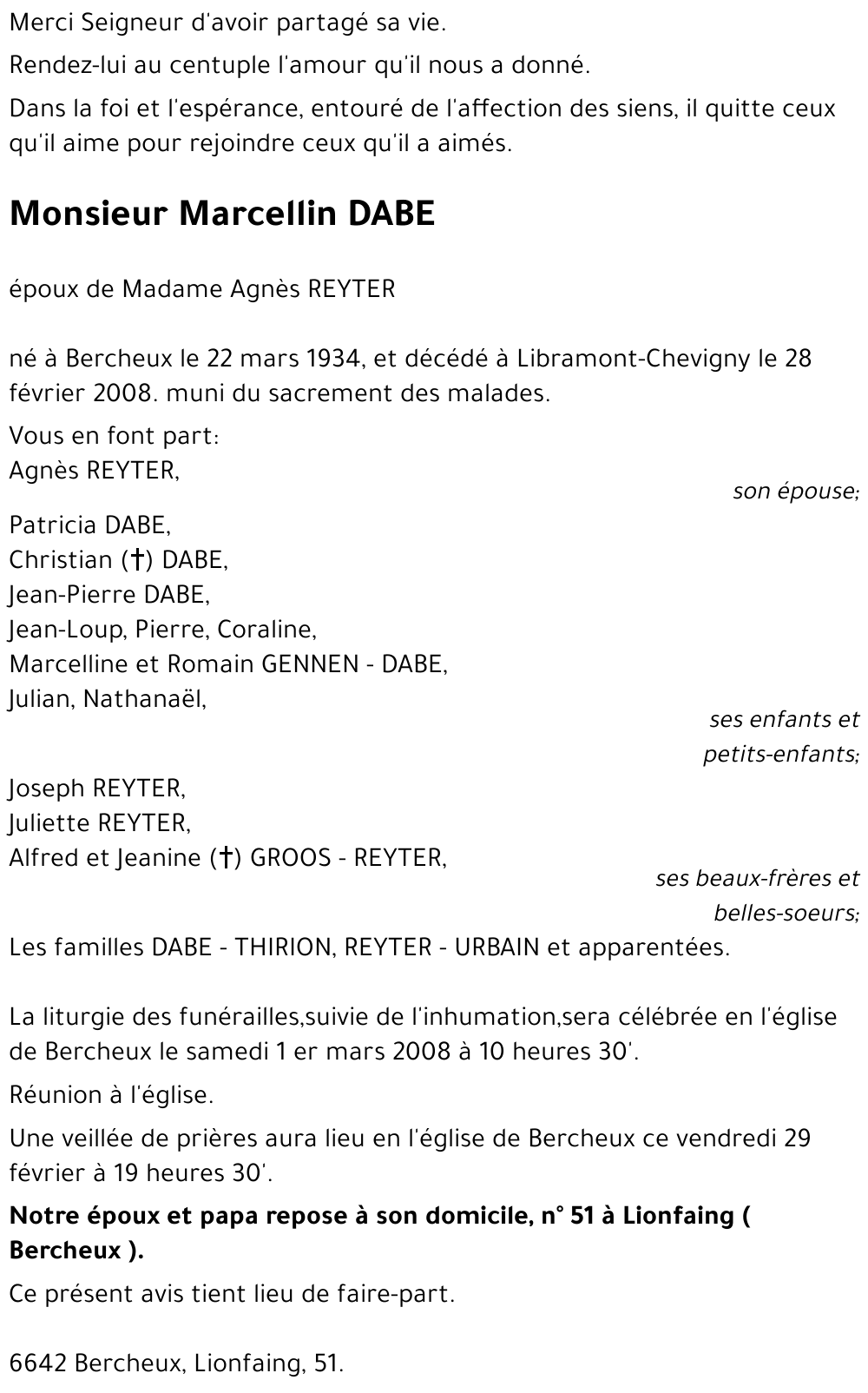 Marcellin DABE