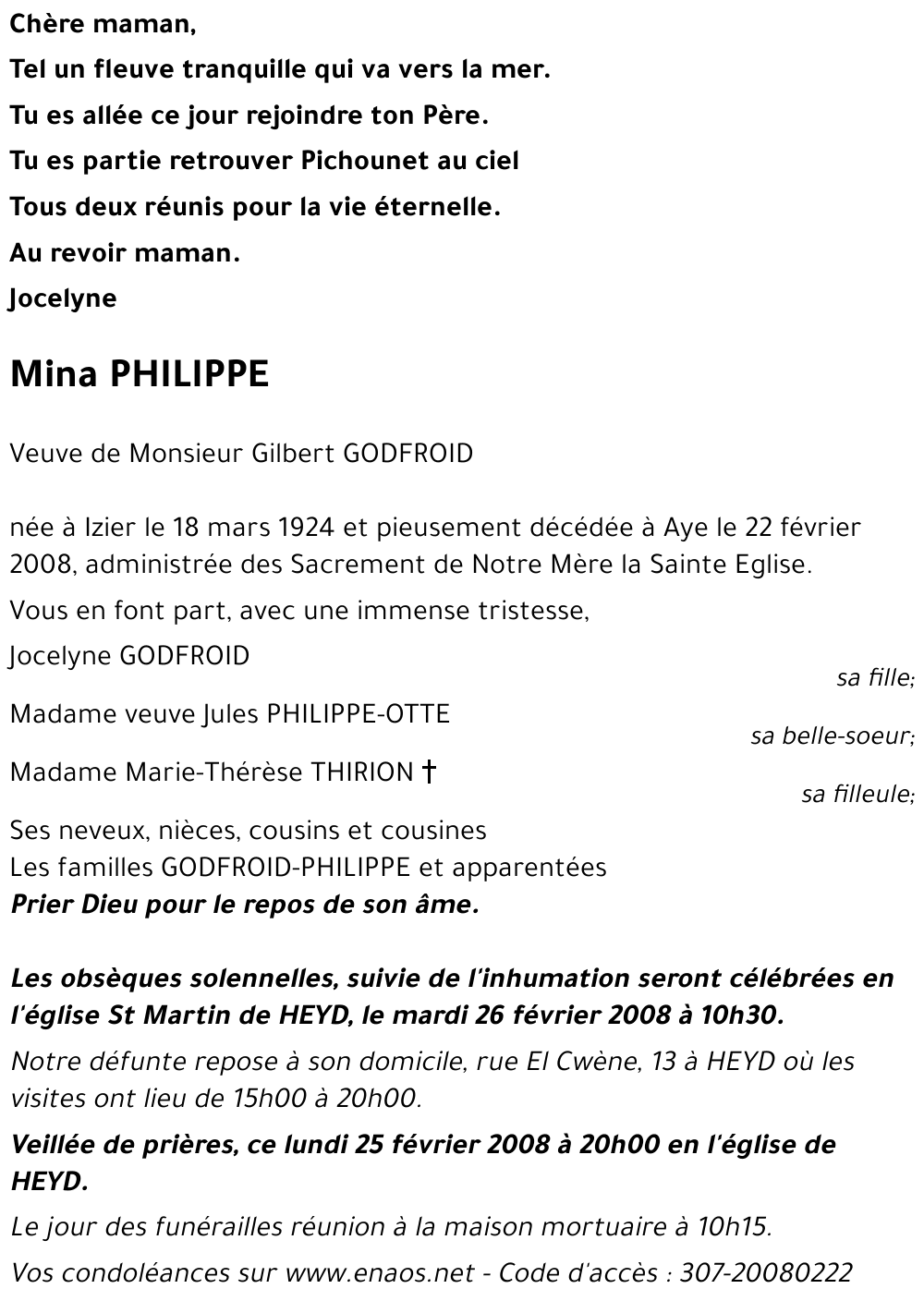 Mina PHILIPPE