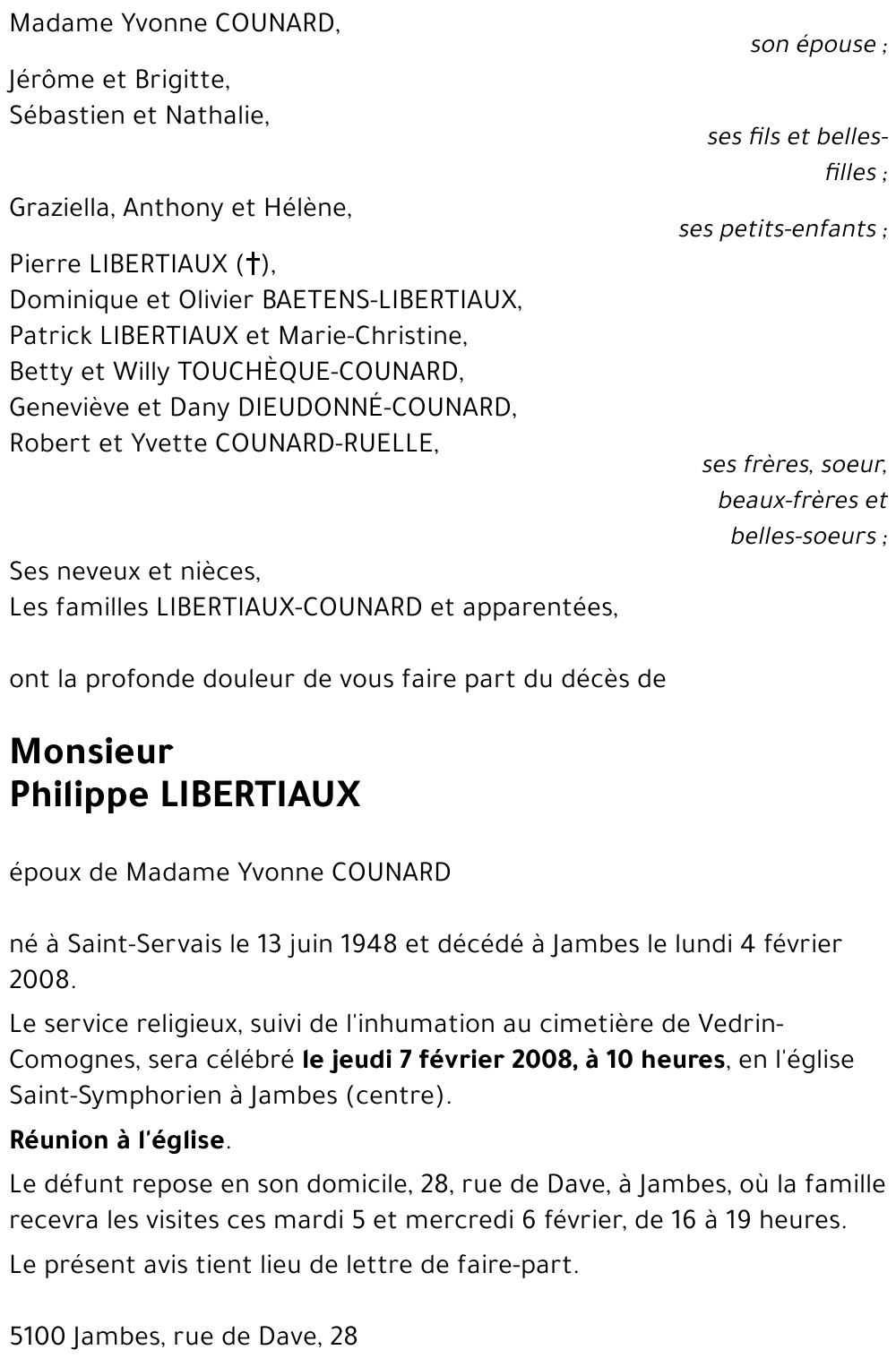 Philippe LIBERTIAUX