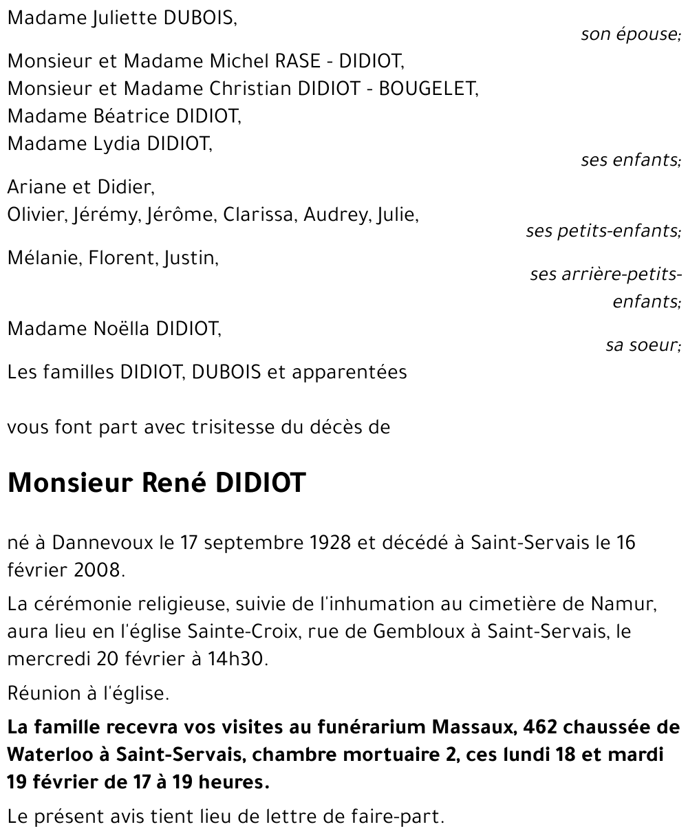 René DIDIOT