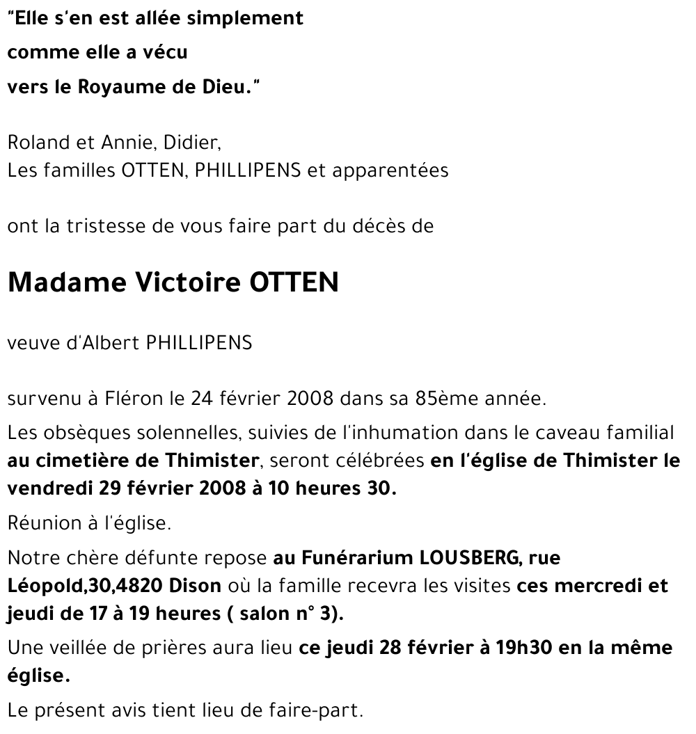 Victoire OTTEN